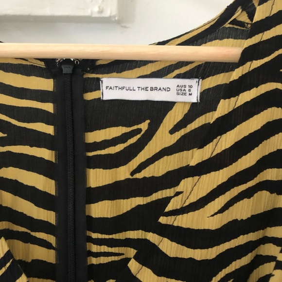 Faithful the brand short dress, tie waist, worn once! - Picture 2 of 5